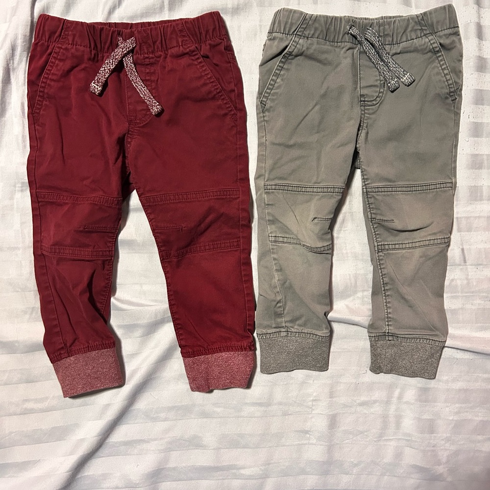 2 pairs Cat Jack Joggers